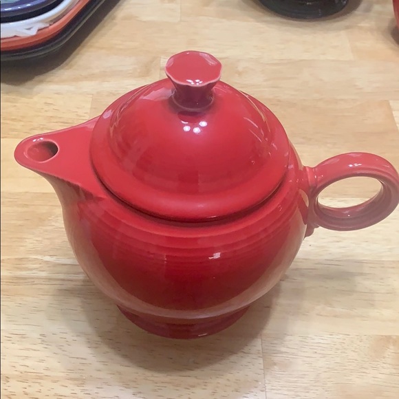 Fiesta Other - Scarlett Fiesta Large Teapot